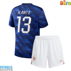 Billiga Frankrike Kante #13 Hemmatröja Barn VM 2026 Kortärmad (+ Korta byxor)
